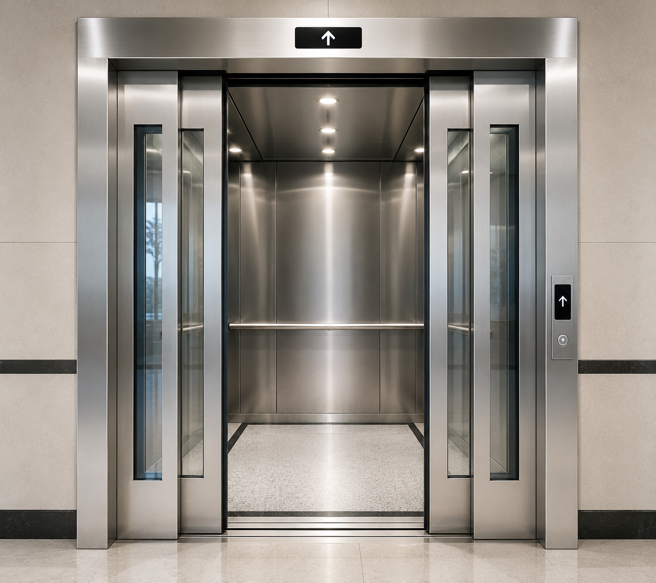 Automatic Door Elevator